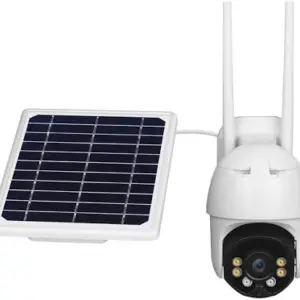 Solarbetriebene WLAN-Überwachungskamera mit PTZ & Nachtsicht
