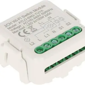 2-Kanal WLAN Unterputz-Schaltmodul