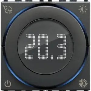 Digitaler Dreh-Thermostat mit LED-Display